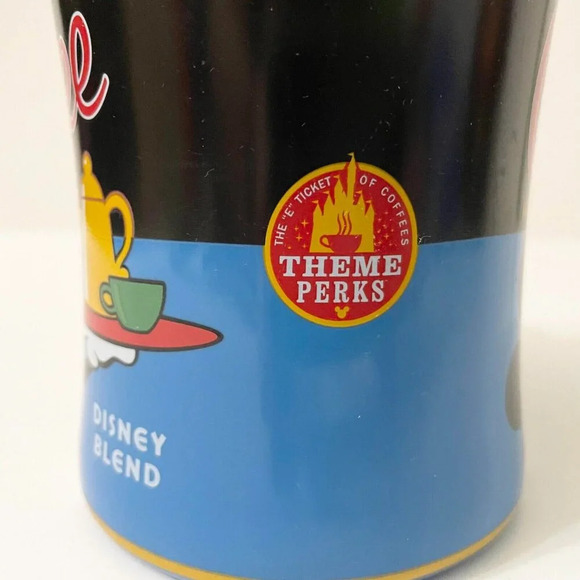 Disney Mickey Mouse Coffee Mug Really Swell Theme Perks Disneys Blend - Picture 7 of 13